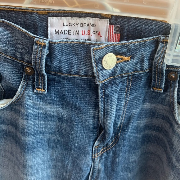 Trendy Dark Wash Lucky Brand Boyfriend Jeans - Picture 2 of 11